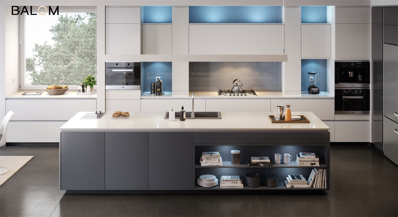 Moderne modulare Küchenschränke